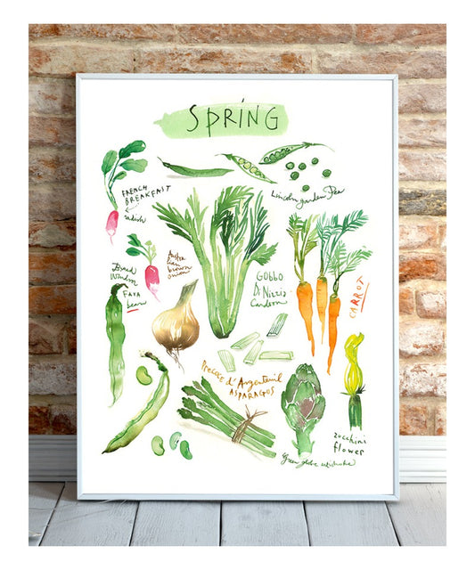 Spring vegetables