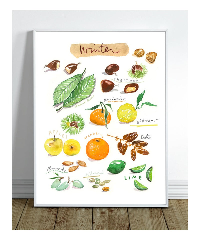 Winter fruits - In English